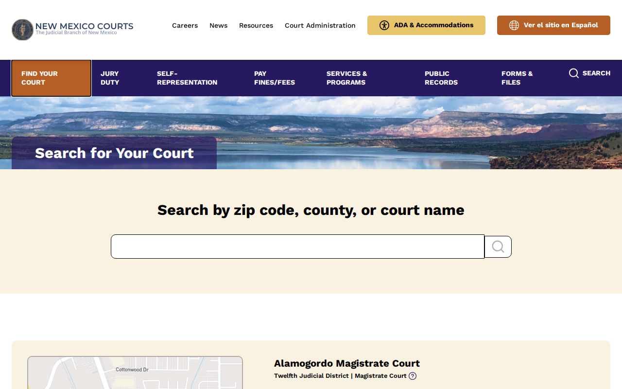 New Mexico criminal records court directory